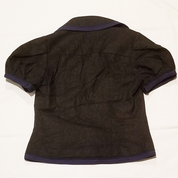 Marc By Marc Jacobs, Cap Sleeve, Black, Jacket Blazer-Size 4 - Picture 5 of 13